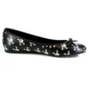 Ellie Shoes Glow In The Dark Skull Ballet Flat. Women