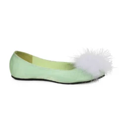 Ellie Shoes Flat Satin Pump