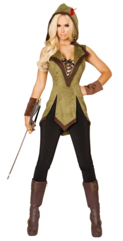 Roma Costume COSTUMES Hooded Outlaw Costume