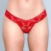 Be Wicked Cut Lace Panties Red 1 Be Wicked Cut Lace Panties Red