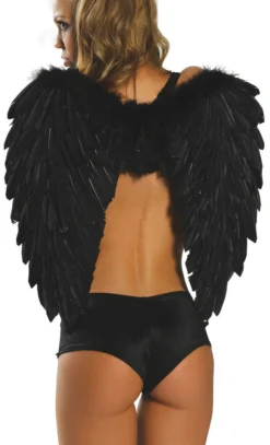 Roma Costume Feathered Wings ACCESORIES