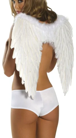 Roma Costume Feathered Wings ACCESORIES