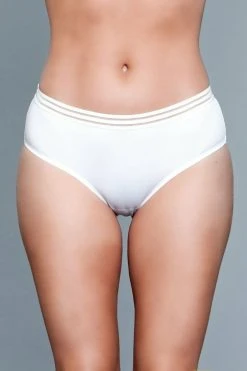 Be Wicked Roxy Panty White LINGERIE