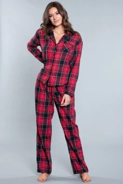 Be Wicked Saige PJ Set Red SLEEPWEAR