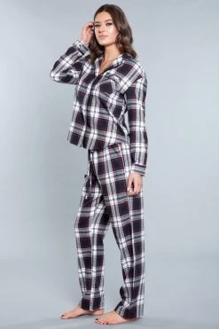 Be Wicked Saige PJ Set White