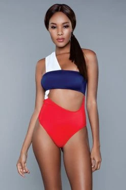 Be Wicked Kennedy Swimsuit Tri-Color SWIMWEAR