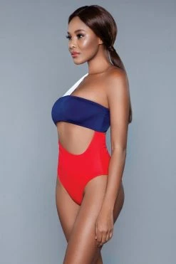 Be Wicked Kennedy Swimsuit Tri-Color SWIMWEAR