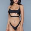 Be Wicked Gianna 2 Piece Swimsuit Black SWIMWEAR