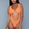 Be Wicked Makayla One Piece Swimsuit Orange