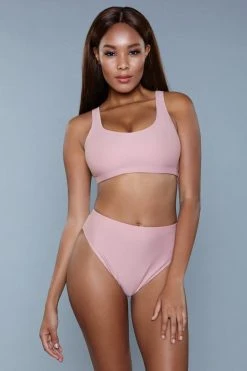 Be Wicked Vera 2 Piece Bikini Set Pink SWIMWEAR