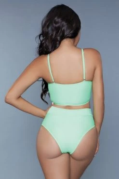 Be Wicked Chanity Swimsuit Neon Green