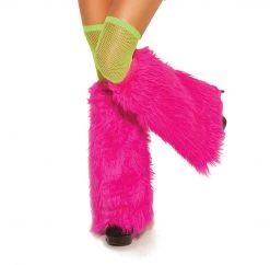 Elegant Moments RAVE & FESTIVAL Furry Leg Warmers