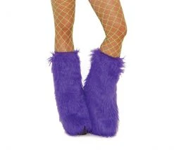 Elegant Moments RAVE & FESTIVAL Furry Leg Warmers