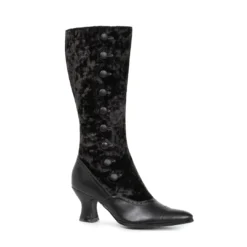 Ellie Shoes Knee High Velvet Boot
