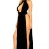 Roma Costume Open Leg And Large Cutout Maxi Length Dress