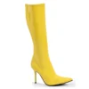 Ellie Shoes Yellow Knee High Boot