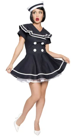 Roma Costume Pin-Up Captain Costume