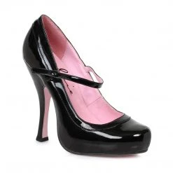 Ellie Shoes Patent Mary Jane With Concealed Platform