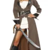 Roma Costume COSTUMES Deluxe 4pc Pirate Captain Costume
