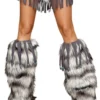 Roma Costume ACCESORIES Leg Warmers With Beaded Fringe 2 Roma Costume ACCESORIES Leg Warmers With Beaded Fringe