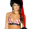 JValentine Deluxe Red And Black Santa Hat CHRISTMAS