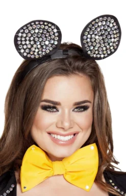 Roma Costume Rhinestone Mouse Ears