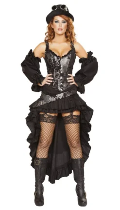 Roma Costume Sexy Steampunk Maiden Costume