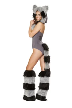 Roma Costume Furry Raccoon Costume COSTUMES