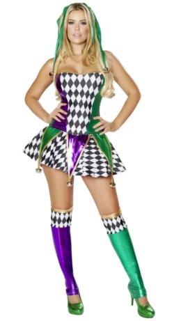 Roma Costume COSTUMES Mischievous Jester Costume