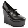 Ellie Shoes 4.5 Inch Black Wedge