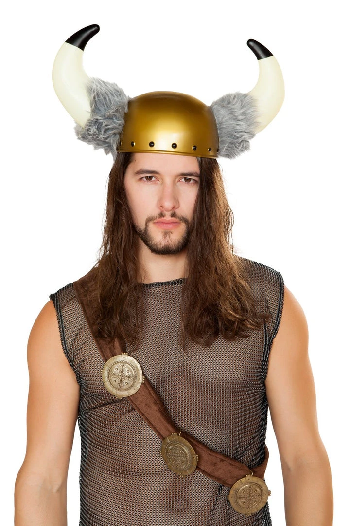 Roma Costume Viking Hat With Faux Fur Detail Costume Accessories 3 Roma Costume Viking Hat With Faux Fur Detail Costume Accessories