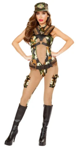 Roma Costume Sassy Army Costume