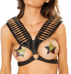 Roma Costume Bullet Holster Top