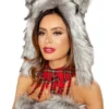 Roma Costume Wolf Hood
