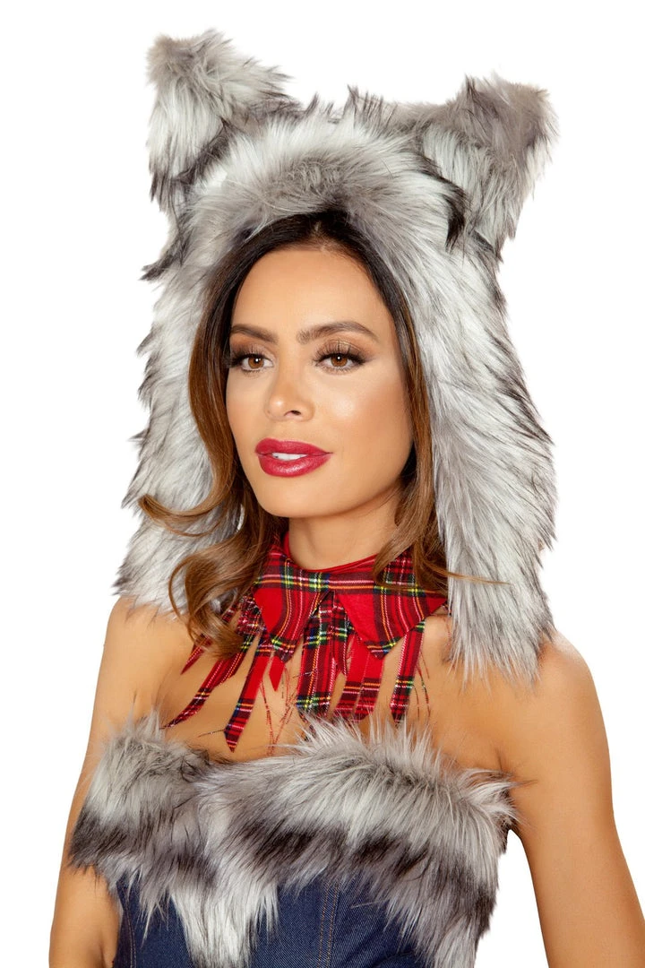 Roma Costume Wolf Hood 3 Roma Costume Wolf Hood