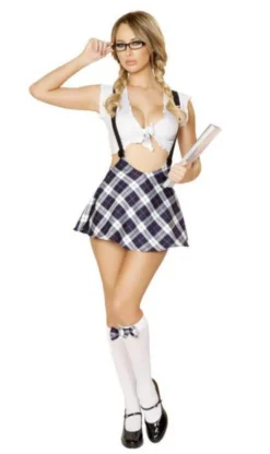 Roma Costume Playful Prep Schoolmate Costume COSTUMES