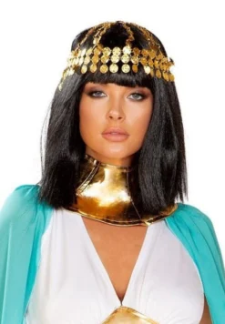 Roma Costume Gold Coin Headpiece