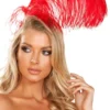 Roma Costume Feather Headband