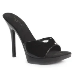 Ellie Shoes 5 Heel Clear Mule