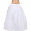 Roma Costume Full Length White Petticoat