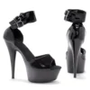 Ellie Shoes 6 PEEPTOE PLATFORM WITH DOUBLE STRAP CUFF DETAIL 2 Ellie Shoes 6 PEEPTOE PLATFORM WITH DOUBLE STRAP CUFF DETAIL
