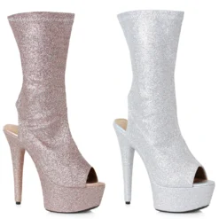 Ellie Shoes 6 Peeptoe Ankle Bootie