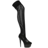 Ellie Shoes 6 Stiletto Stocking Thigh High Boot