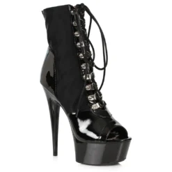 Ellie Shoes 6 PEEPTOW BOOTIE