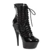 Ellie Shoes 6 Heel Ankle Boots W/Inner Zipper