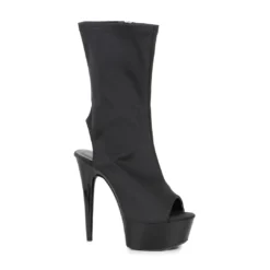 Ellie Shoes 6 Peeptoe Ankle Bootie
