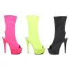 Ellie Shoes 6 Peeptoe Ankle Bootie