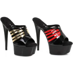 Ellie Shoes 6 Heel Animal Print Pep Toe Stiletto