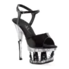 Ellie Shoes 6 ANKLE STRAP W/ DISCO BALL IN PLATFORM 2 Ellie Shoes 6 ANKLE STRAP W/ DISCO BALL IN PLATFORM