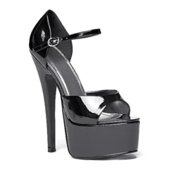 Ellie Shoes 6.5 Stiletto Heel Sandal